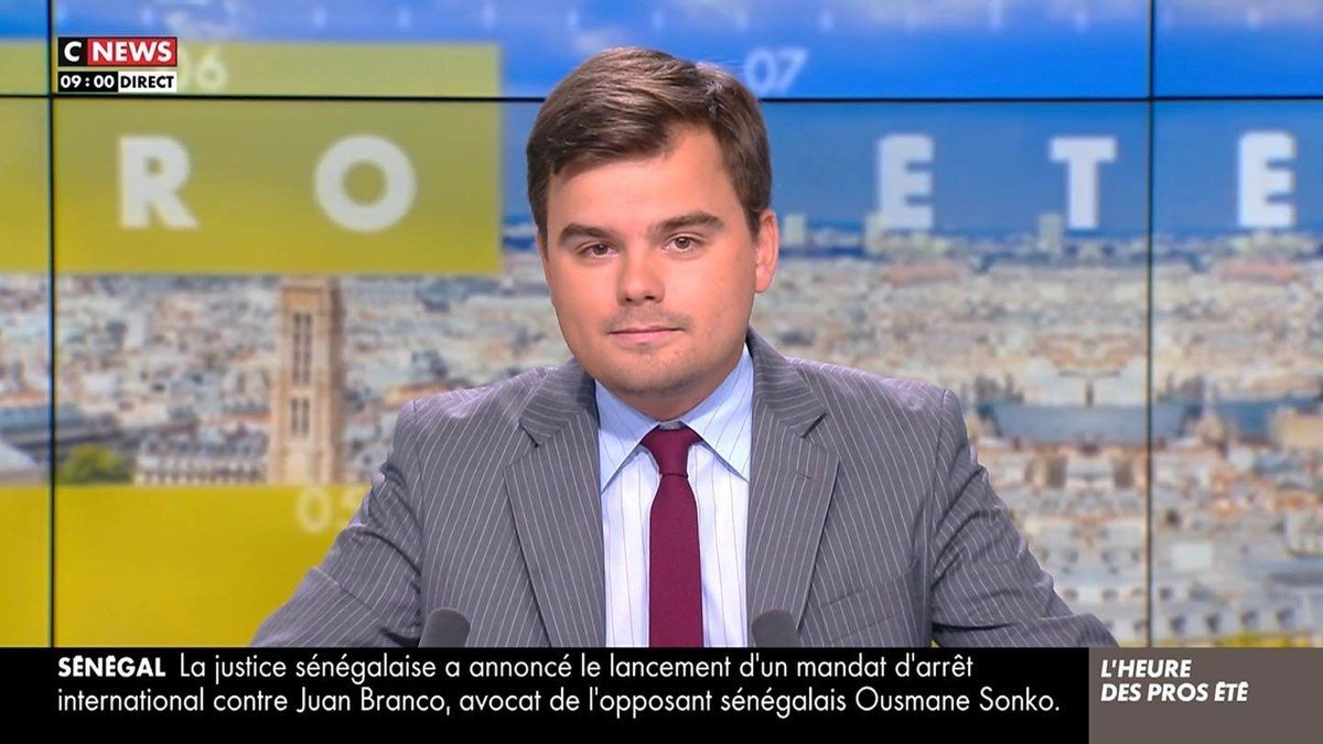Portrait du journaliste Gauthier Le Bret