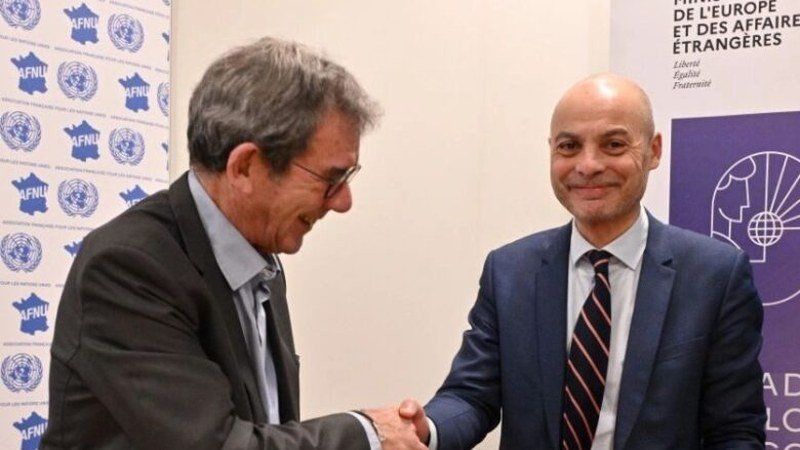Portrait du diplomate Didier Le Bret