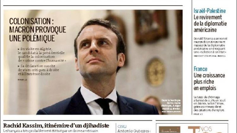 Logo et bâtiment du journal Le Monde