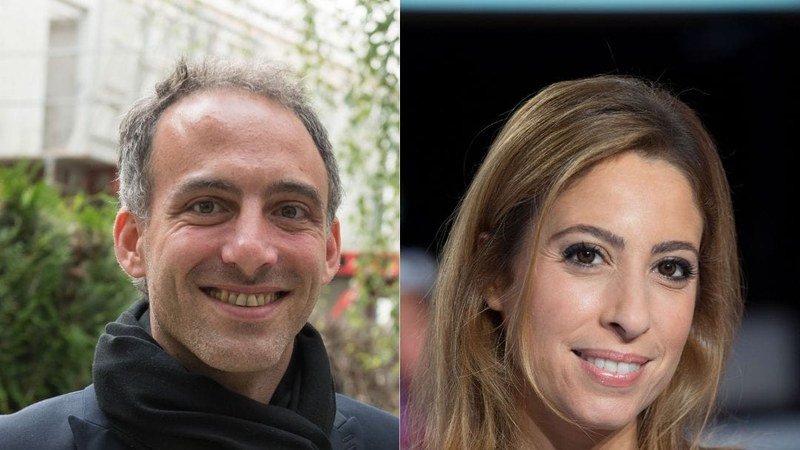 Le couple Léa Salamé et Raphaël Glucksmann