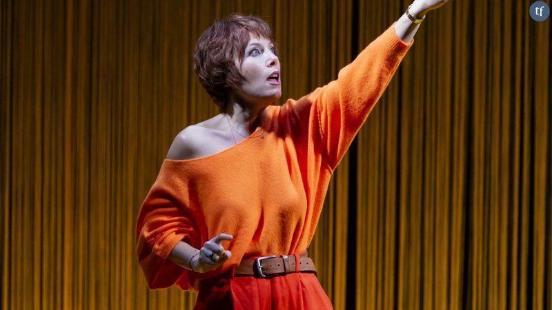 Mélanie Page sur scène au théâtre