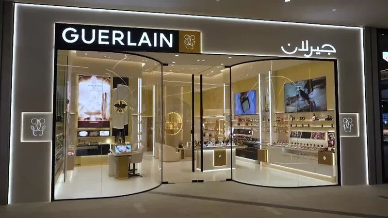 Façade d'une boutique Guerlain