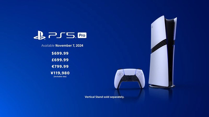 Prix de vente PlayStation 5 Pro