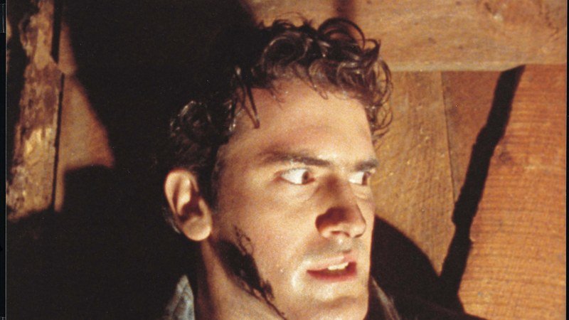 Scène iconique du film Evil Dead de 1981