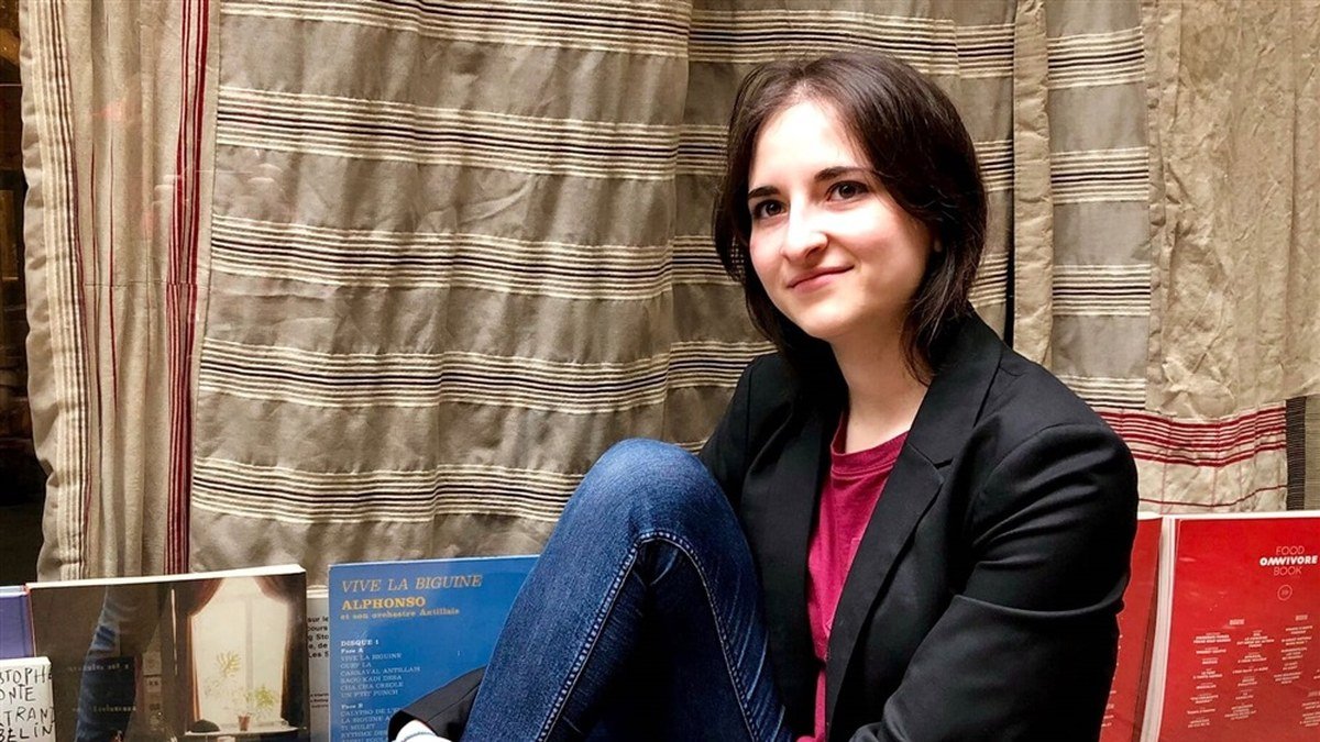 Portrait de l'actrice française Syrielle Mejias