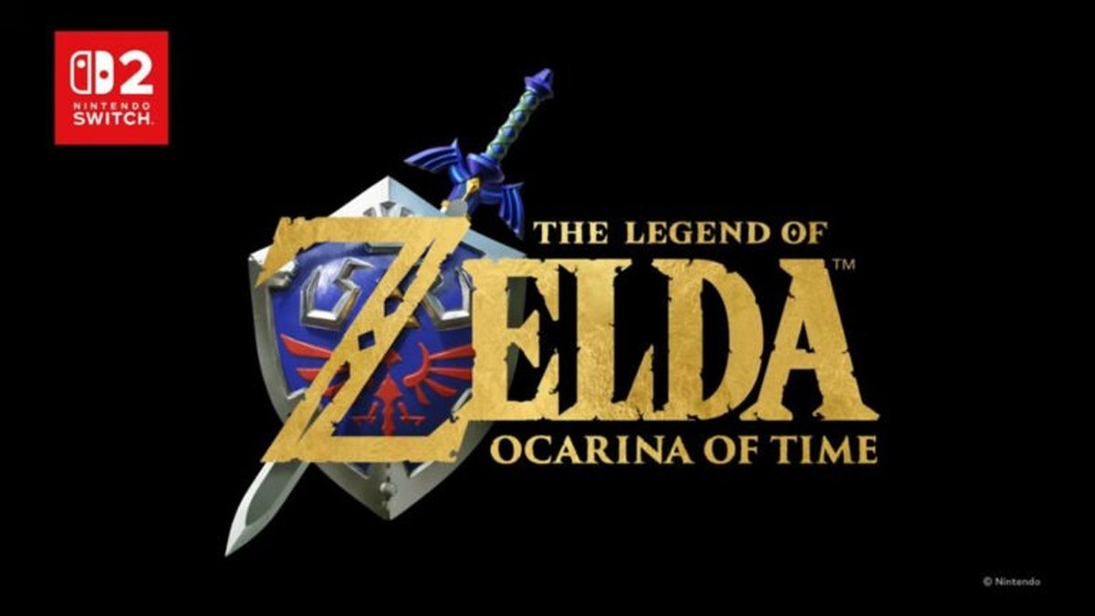 Logo et annonce du remake de Zelda Ocarina of Time