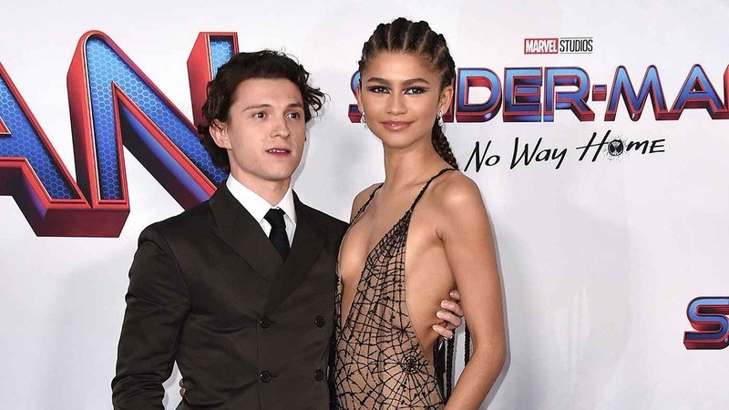 Photographie du couple Zendaya et Tom Holland